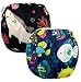 ALVABABY Baby Swim Diapers 2pcs One Size Reuseable & Adjustable 0-24 mo. Baby Shower Gifts SWD07-09