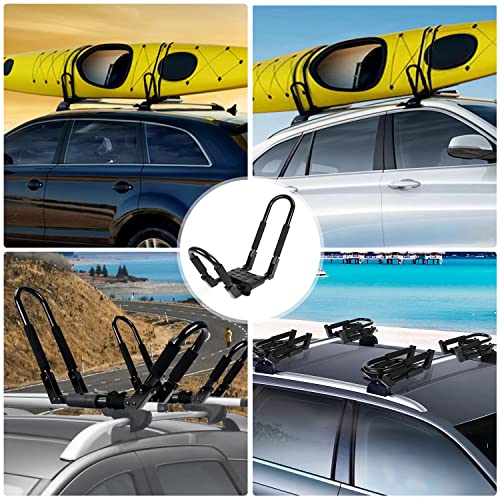Kayak Roof Rack Foldable Kayak Roof Carrier Rack for Car, SUV, Pickup