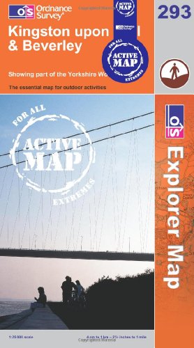 Kingston Upon Hull and Beverley (OS Explorer Map Active): No. 293