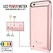 iPhone 6S Plus / iPhone 6 Plus Battery Case, Alpatronix BX140plus (5.5-inch) 4000mAh Rechargeable Protective External Portable Charging Case for iPhone 6S+ 6+ [MFi Certified, iOS 11+] - Rose Gold