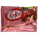 Japanese Kit Kat Raspberry Flavor (12 Mini Bars in Bag) Net Wt. 135.6g
