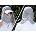 LC-dolida Fishing Hat 360°UV Protection Sun Hat, UPF 50+ Summer Men Women Sun Visor Cap Folding Removable Neck Face Mask Head Flap Cover for Hiking Gardening Beach Camping Boating Outdoor Activities