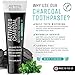 Activated Charcoal Teeth Whitening Toothpaste - 100% Natural Teeth Whitening for White Teeth - Fluoride Free, SLS & Sulfate Free, Mint Flavor - Made in The UK by Pro Teeth Whitening Co.