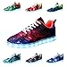 HeyYoo Boys Girls LED Shoes Luminous Shoes Flashing Sneakers LED Light Up Shoes For Women Men