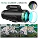 Monocular Telescope 12x50 High Power Scope with Phone Mount and Tripod Compact Scope with BAK4 Prism FMC for Adults Hunting Camping Travelling Wildlife