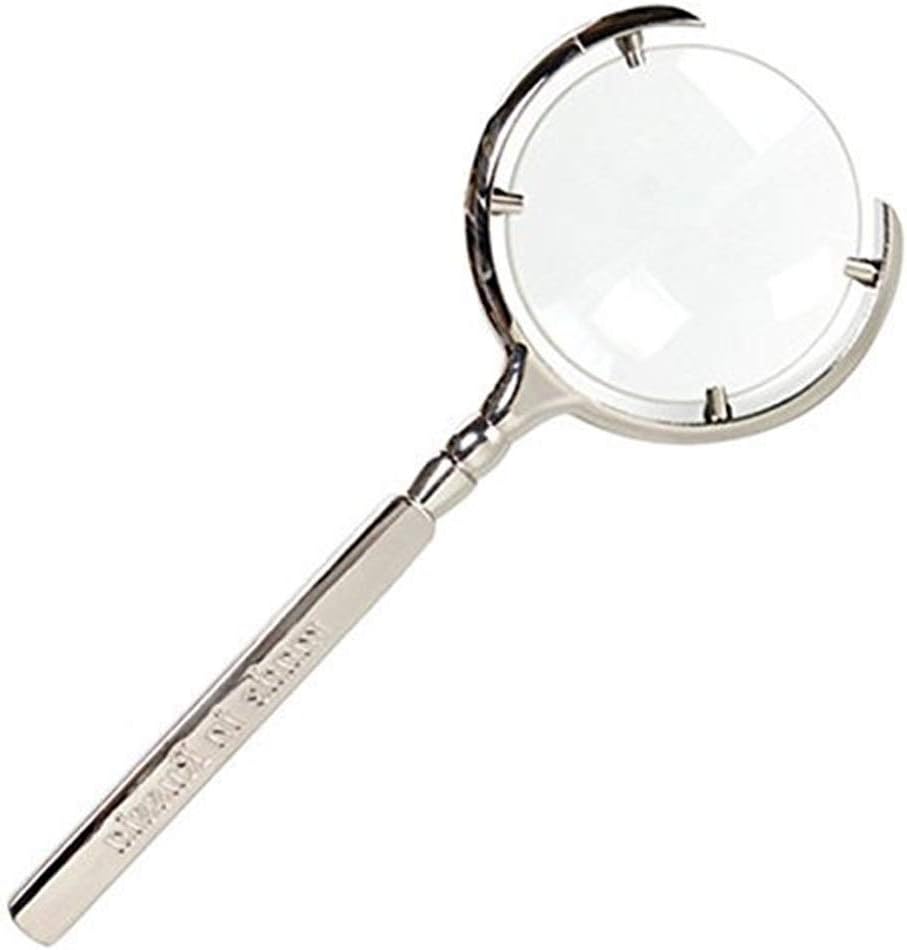 Big Sale Honyge L Ying Glass Full Metal Optical Glass Portable Glass 10 Times Hd Handheld Reading Elderly Loupe Online Sale Fatsrestaurants Com