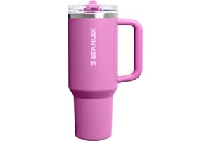 STANLEY Quencher ProTour Flip Straw Tumbler with Leakproof Lid 40 oz | Built-in Straw & Handle | Cupholder Compatible for Tra