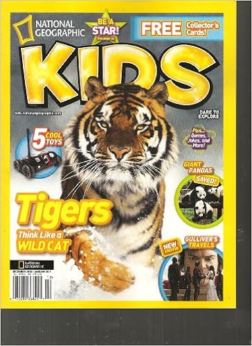 National Geographic Kids Magazine Tigers Think Like A Cat December 2010 January 2011 Amazon Com Books