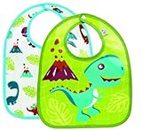 Sugarbooger Mini Bib Gift Set, Prehistoric Pals, 2 Count