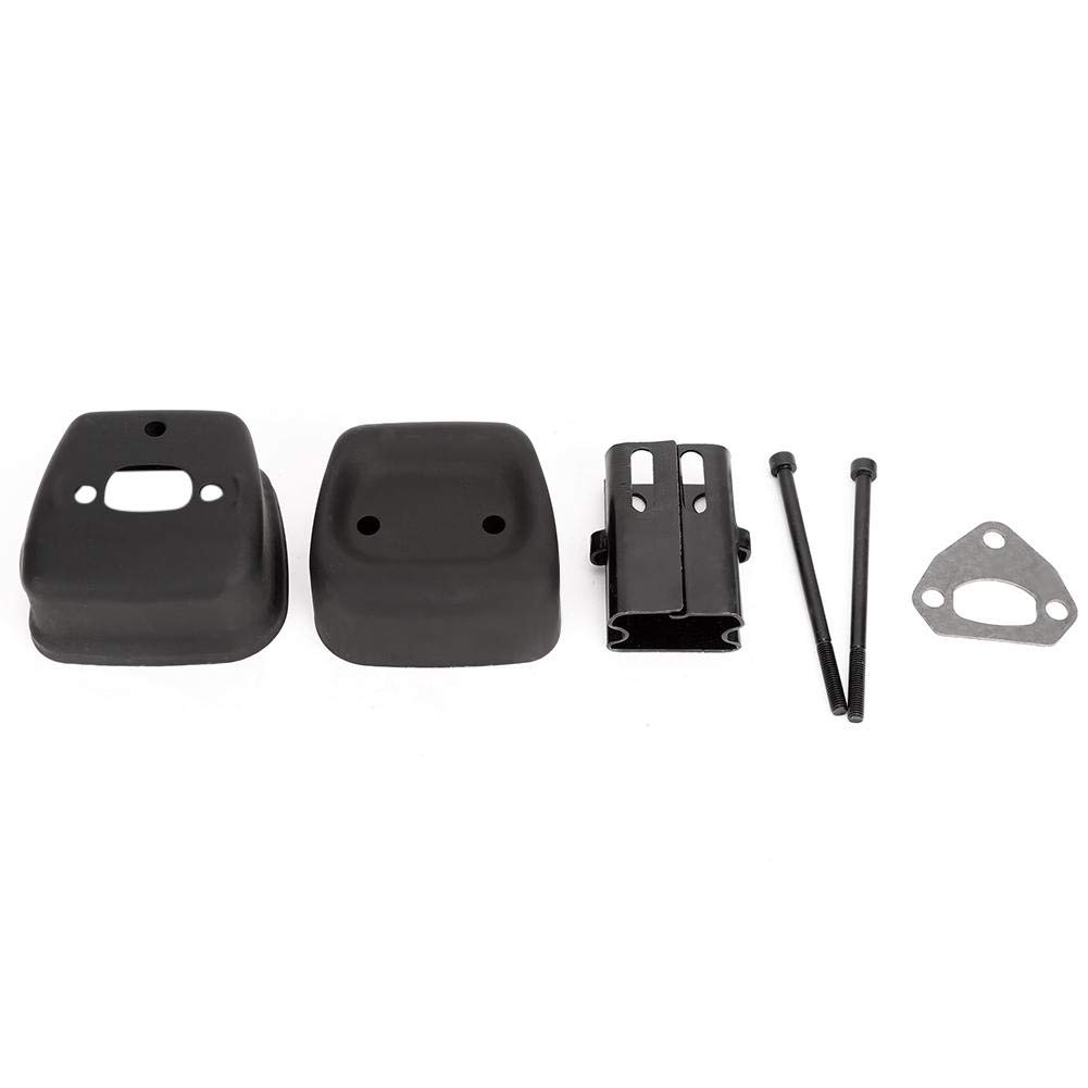 Chainsaw Cutting Machine Silencer Muffler Exhaust Cooling Shield Replacement Parts Fit for Husqvarna 142 137 141 36 41