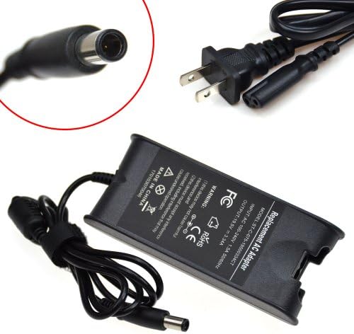 NEW Laptop AC Adapter/Power Supply/Charger+US Power Cord for Dell Inspiron 1521 1525, DELL Latitude D500 D505 D510 D600 D610 D620