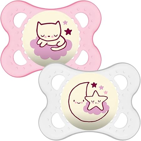 mam glow in the dark soother