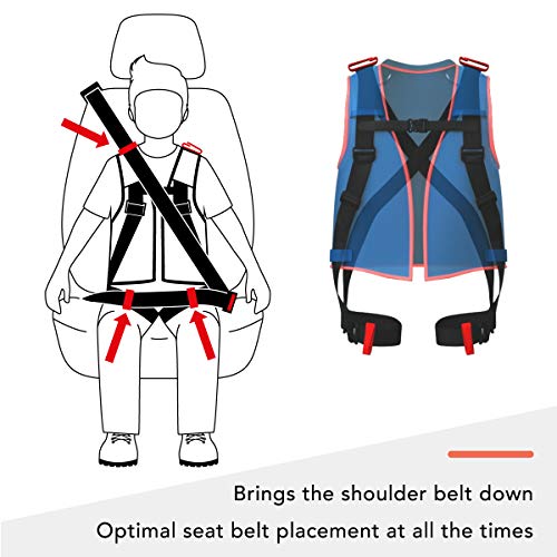 WhizRider, Most Compact, Safe Portable Car Seat Ever HarnessStyle