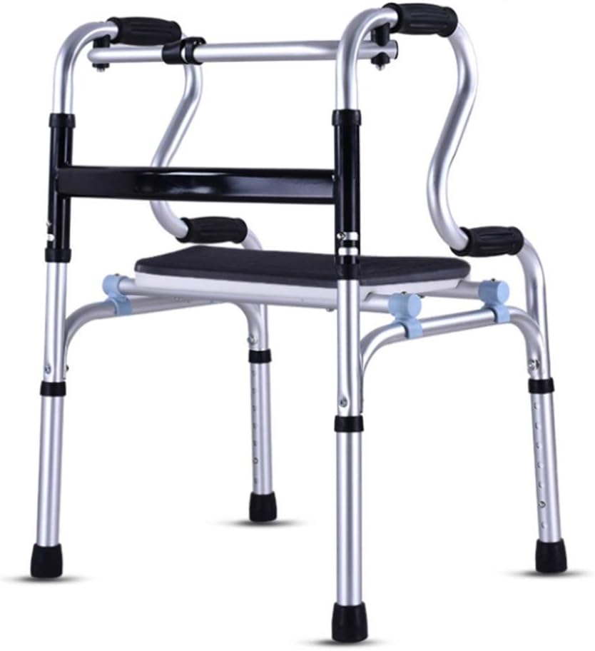 Foldable walker, standing walker, without seat/with seat, without