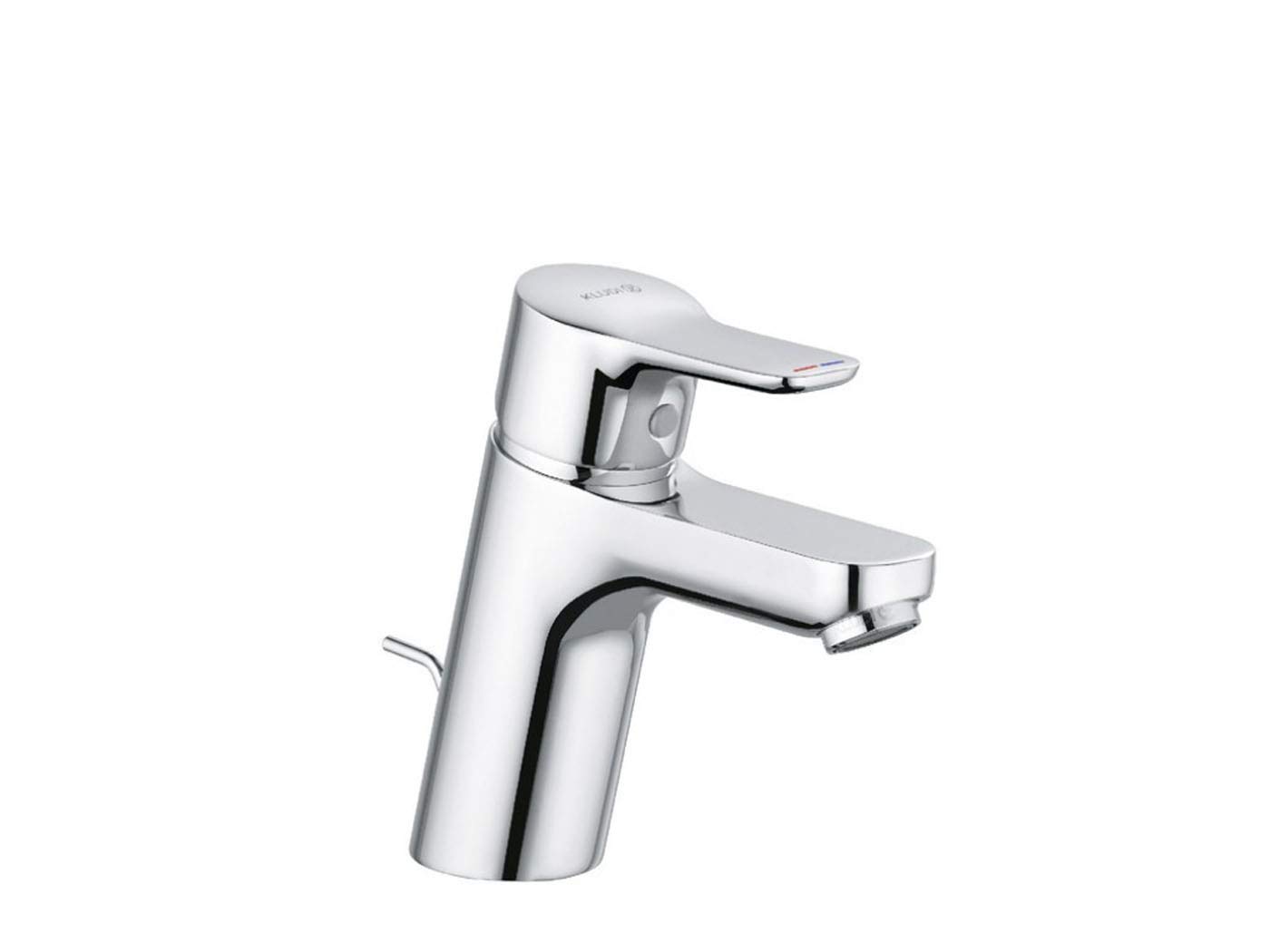 Bathroom Sink tap with a Fixed spout from Kludi Pure & Easy - Chrome - 373820565
