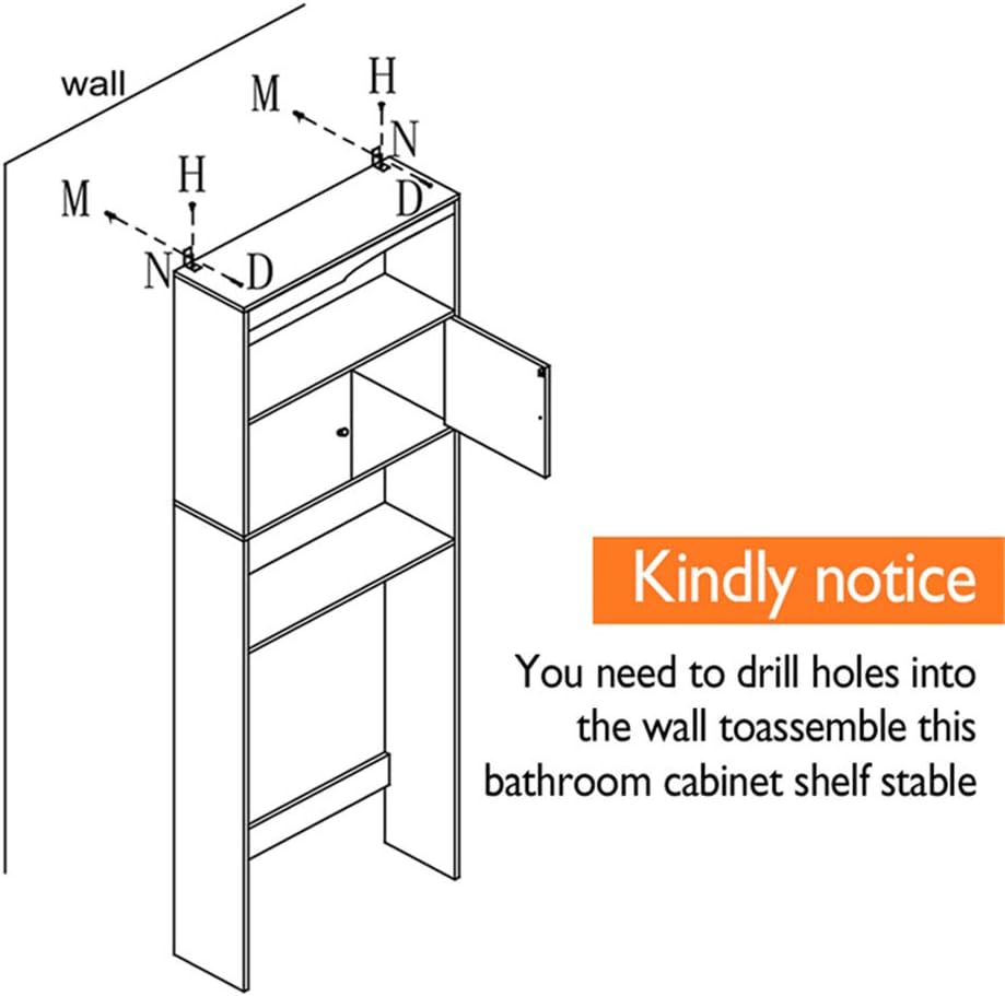 Shuangjun Waschmaschinenschrank Badregal Hochschrank Badschrank Badezimmerregal Mit Tur Und 3 Ablagens Waschmaschinen Umbauschrank Fur Toilette Badezimmer Balkon 62 5 X 19 5 X 178 Cm Schranke Badezimmer Ayurvedanetworkbhu Com