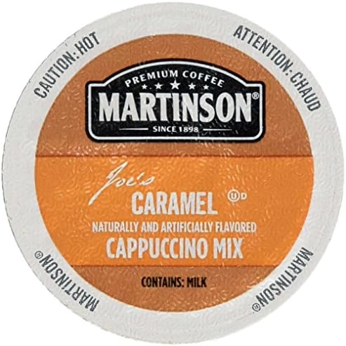 Martinson Cappuccino, Caramel, 24 Single Serve RealCups