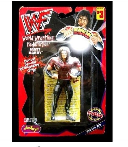 JusToys Wrestling Bend-Ems Series XIV - Matt Hardy Item# 12179