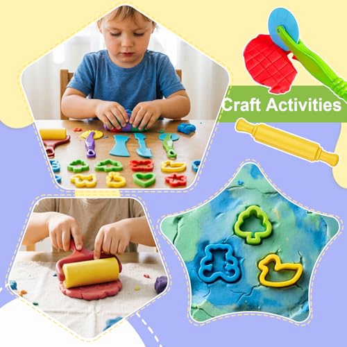 SZSMW 23 Piece Modelling Clay Accessories – Suitable for Early Learning Families, Kindergartens and Kindergartens