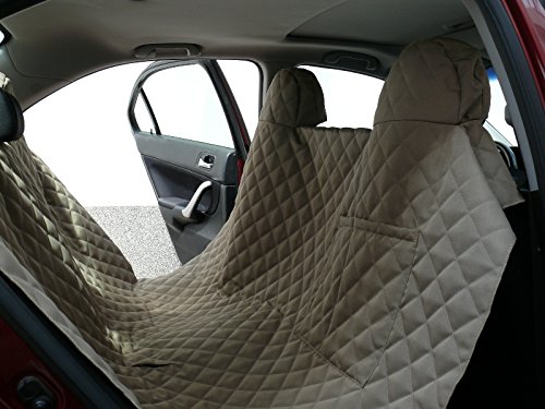hochwertige Hundedecke Autoschutzdecke Auto Schutzdecke Hunde 140x200cm beige