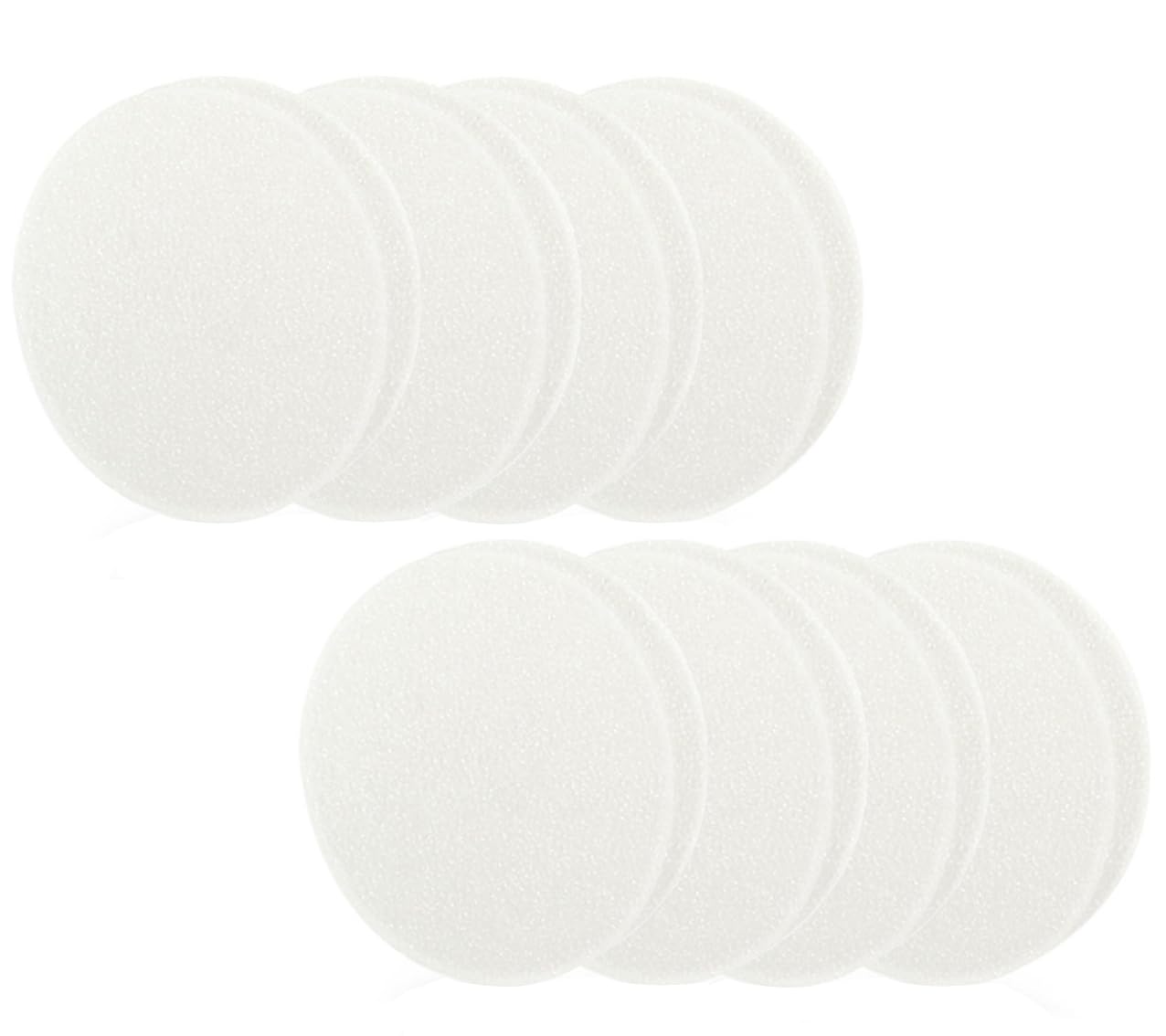 8 Pcs Air Cushion Sponge Core Makeup Sponge Powder Puff for BB CC Cream Liquid Foundation DIY(White)