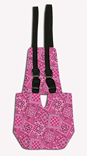 Chicken Diapers - Pink Bandana - Made in USA - Ships FAST! (XL: 13"-19")