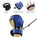 Dog Leash Hand Free Glove by Tailup - Premium Durable Nylon Adjustable Shock-Absorbing for Running Walking and Training Lead - Blue Large