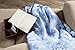 DII J&M Home Fashions Holiday Printed Fleece Throw Blanket Reversible Fuzz Soft Warm Breathable Fluffy for Bed
