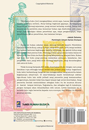 Dari Buku Ke Buku Sambung Menyambung Menjadi Satu Indonesian Edition Swantoro P 9786026208231 Amazon Com Books Dari Buku Ke Buku Sambung Menyambung Menjadi Satu Indonesian Edition Swantoro P 9786026208231 Amazon Com Books