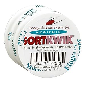 Image of Lee Sortkwik Fingertip Moistener, 3/8 oz, 12 Pack (S10053)