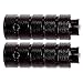 Novatec Steel Black Pegs for 3/8 inch axle - 329985