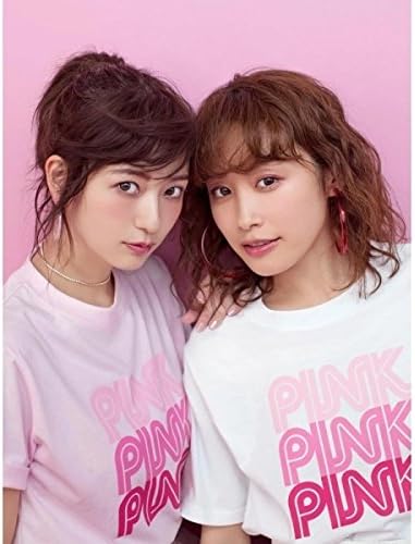 Amazon ウィゴー レディース Wego Wego 伊藤千晃 高橋愛コラボ プリントtシャツ ピンク F Tシャツ カットソー 通販