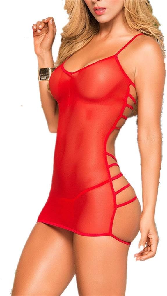 Sexy Lingerie Sets Sleepwear for Women Sexy Bodysuits Lace Lingerie Dresses Baby Doll Lingerie Sleepwear Underwear Soft Nightwear Baby Doll Set Nightdress