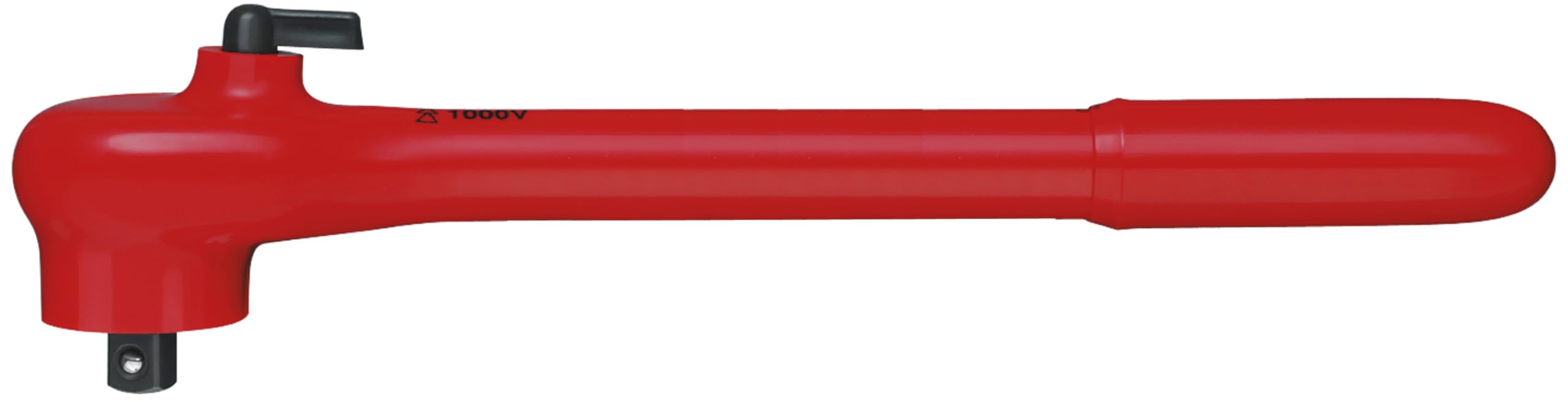 KNIPEX Hand Ratchet,Insulated,1/2" Dr,10-1/2"L (9841)