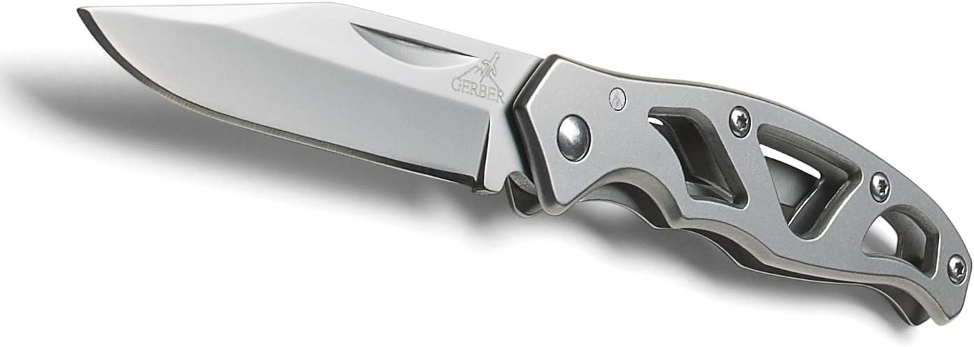 Gerber Paraframe Mini Fine Edge,Silver, 6 cm - Image 3