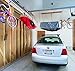 HARKEN Garage Storage Ceiling Hoist | 4 Point System | for 10ft Ceilings up to 60lbs/27kg Max Load | 3:1 Mechanical Advantage | Part No. 7801