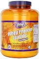 NOW Foods Whey Protein Isolate, 100% Pure 5Lb (Packaging May Vary)