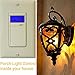 Enerlites 7 Days Digital in-Wall Programmable Timer Switch for Lights, Fans, and Motors, Single Pole, Neutral Wire Required, 7-Day 18 ON/Off Timer Settings, with Blue Backlight, HET01, Ivory