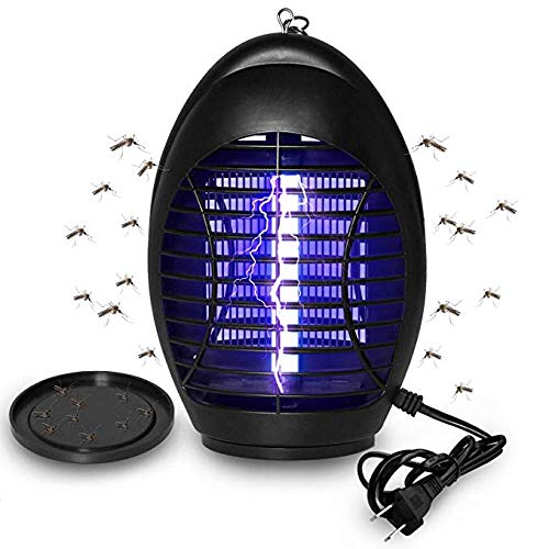 Wanqueen 2019 Upgraded Electronic Bug Zapper, Indoor Mosquito Trap with Hook, Hangable, for Home, Bedroom, Kitchen, Office
