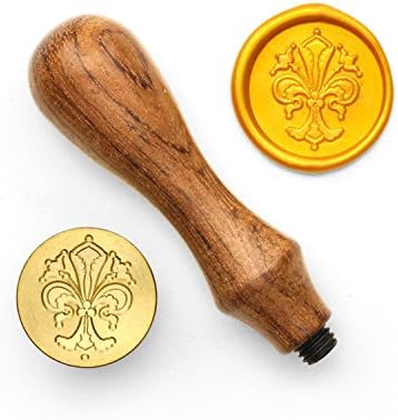 DesignOD Wax Seal Stamp - Heraldic Leaves - 2