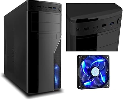 PC Desktop completo montado fuente 500 W ATX Intel i5 Quad Core i5 – 4460 3,40