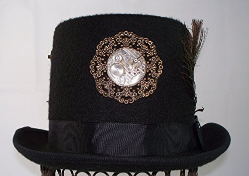 Steampunk Clockwork Top Hat