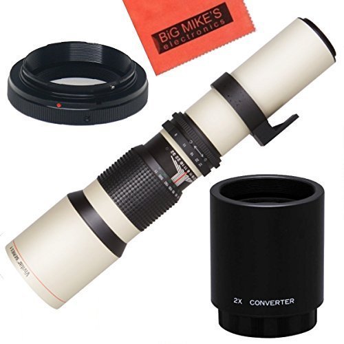 Nikon Camera Big Mike's 500mm/1000mm Telephoto Lens For