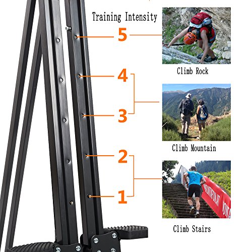 KARMAS PRODUCT Step Machine Climbing Vertical Climber Fitness with Digital Display