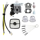 Podoy PB-250 Carburetor Blower for Echo Parts Tune Up Kit Maintenance Air Filter Fuel PB-250LN A021003661 ES-250 Handheld Power Blower