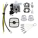 Podoy PB-250 Carburetor Blower for Echo Parts Tune Up Kit Maintenance Air Filter Fuel PB-250LN A021003661 ES-250 Handheld Power Blower primary