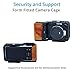 CAMTREE Hunt Professional Aluminum Camera Cage for Pocket Cinema Camera BMPCC with Top Handle + Cold Shoes + 15mm Rod Support | Tripod & Accessories Mounting Options (CH-BMPC)