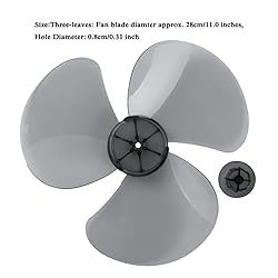 Zaldita Plastic Fan Blade Replacement for Standing
