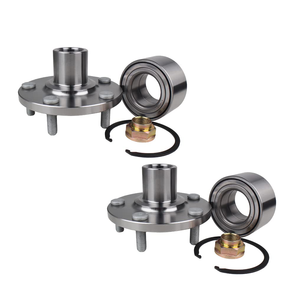 Photo 1 of Autoround BR930568K Pair Front Wheel Hub Assembly Replacement for Toyota Camry 04-17/ Highlander 05-07/ Avalon 05-13/ Solara 04-08, Lexus RX350 07-09/ ES350 07-13/ RX330 04-06/ ES330 04-06 5 Lugs