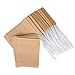 BBTO 200 Pack Tea Filter Bags Disposable Teabags Infuser Drawstring Seal Filters Empty Tea Bag for Loose Leaf Tea and Herb, Natural Color (2.76 x 3.54 Inches)